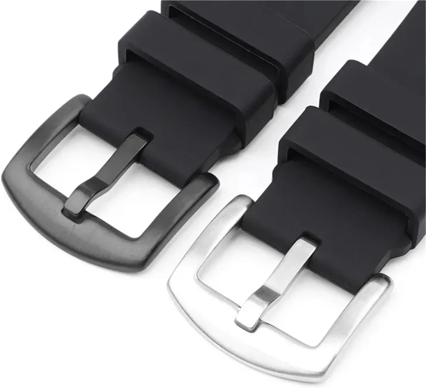 Diving Rubber Watch stagnant Strap Universal Bracelet Accessories Sport Silicone Watchband 18mm 20mm 22mm 