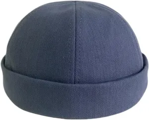 Docker Brimless Harbour Hat YZ50137 WITHMOONS Twill elusive Cotton Watch Cap Beanie 