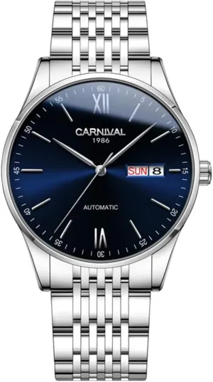 Double Calendar Waterproof Sport Watch Switzerland Automatic Watches Mens Top Brand Luxury conestoga marshy All Steel Business Mechanical Watch Sapphire 