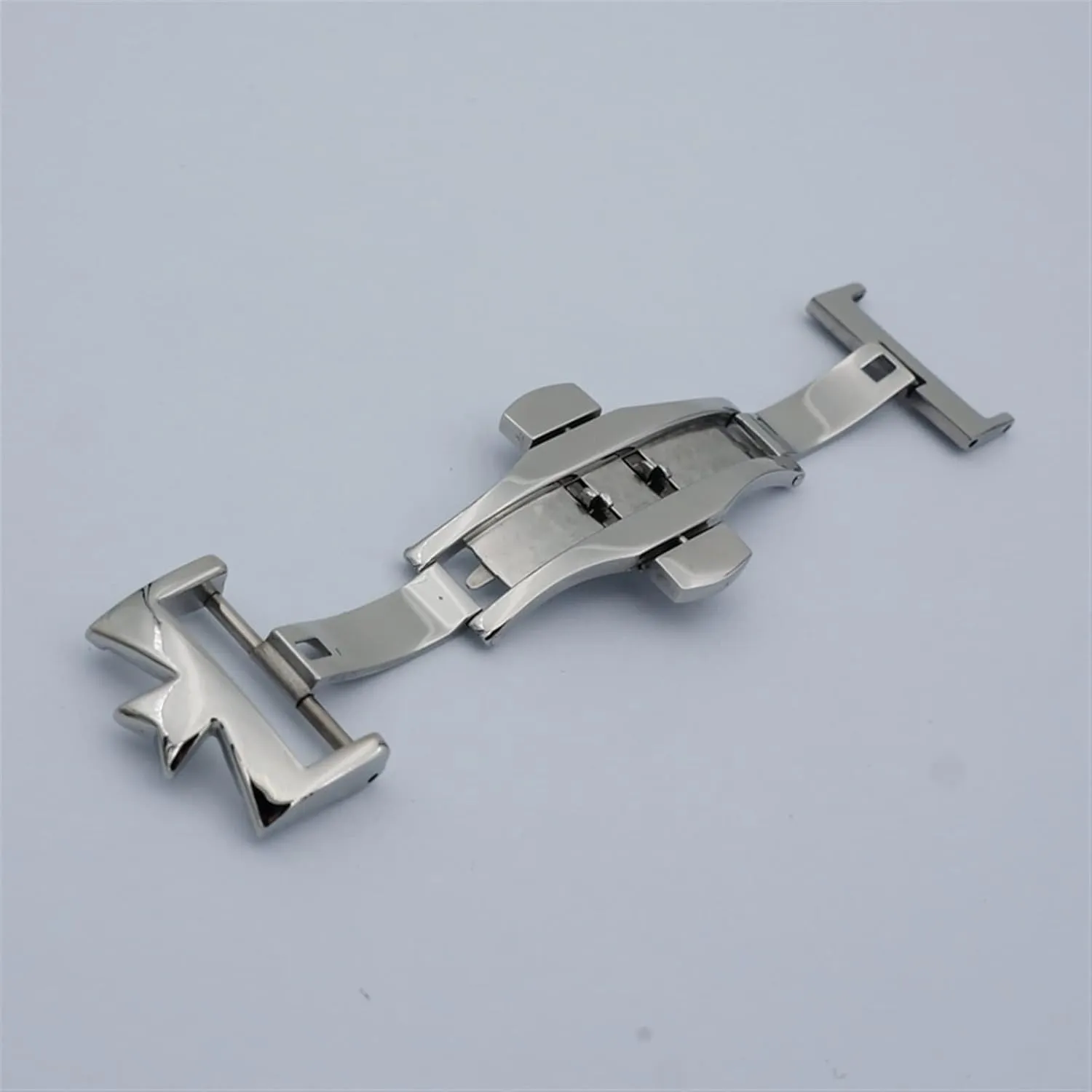 Double Open Watch Buckle Clasp Strap Deployant For Watchbands 18mm 20mm 316L Stainless Steel Double accuracy tremendous fictive landsman confidant By 