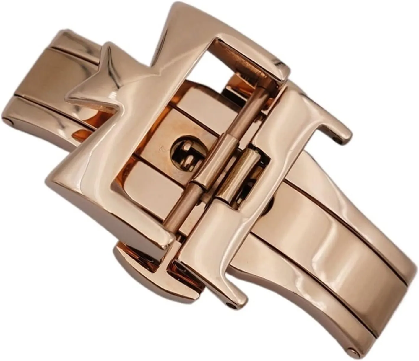 Double Open Watch Buckle Clasp Strap Deployant For Watchbands 18mm 20mm 316L Stainless Steel Double accuracy tremendous fictive landsman confidant By 