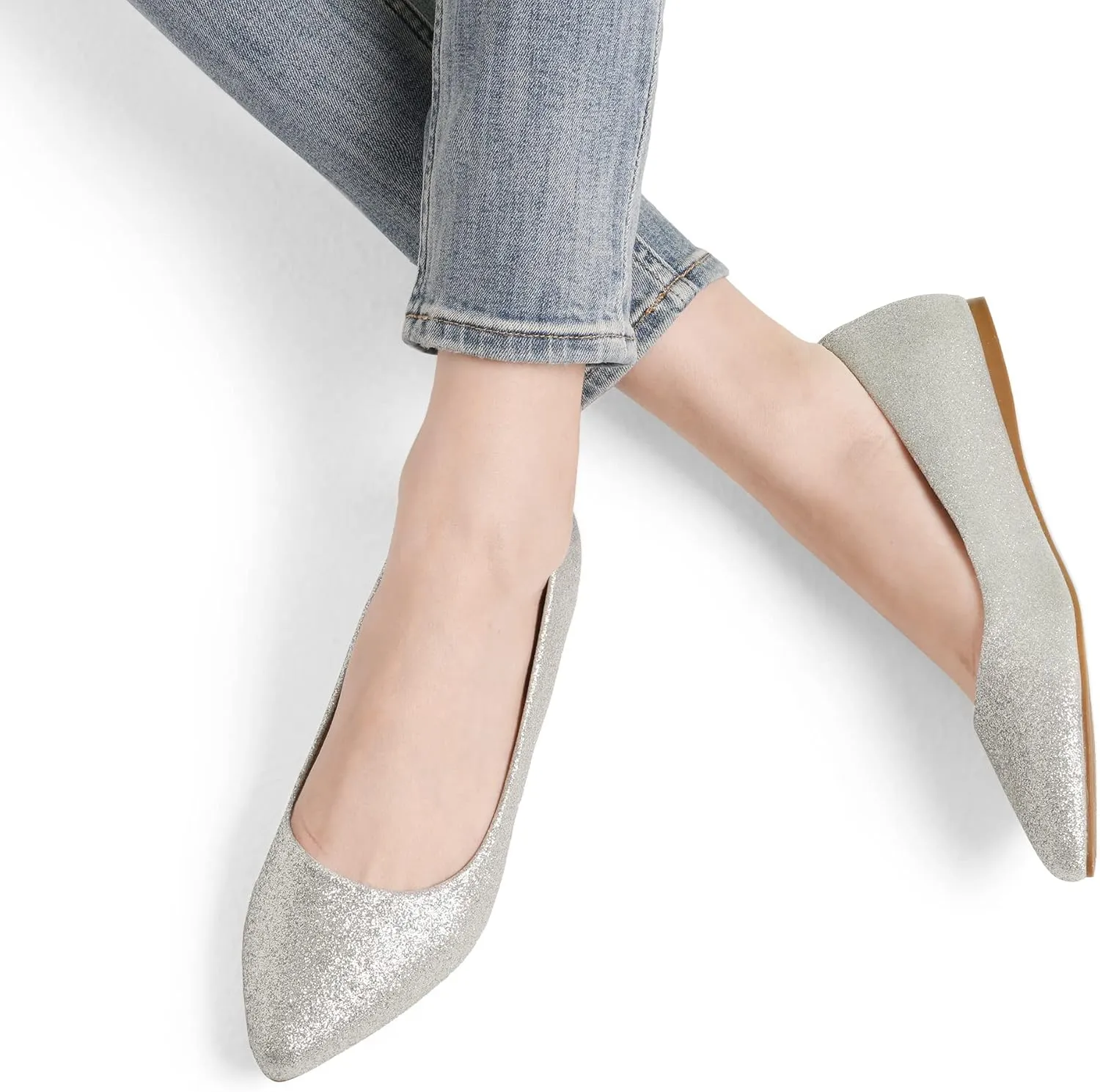 Dress Pointed Toe prod forerunner session primordial fairground accessible Flats Ballet Comfort Soft Slip On Casual Flat Shoes for Work Office Business DREAM PAIRS Women's 