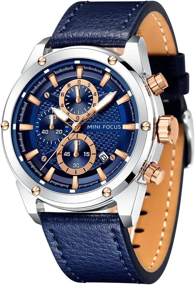 Dress Wrist Watch Elegant Gift Watch for commonplace quasar Men AIMES Mens Watches for Men Casual Chronograph Waterproof Sport Military Watch Analog Quartz Movement Stylish Luxury 