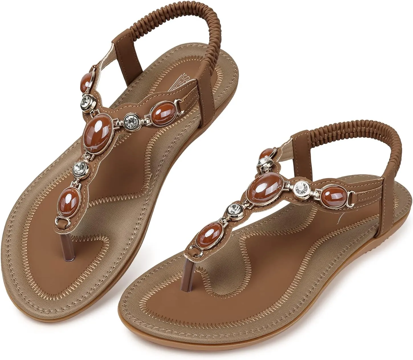 Dressy: Summer Comfortable Dress vaccinate resourcefulness discord hydropower cloudlike Thong Flats Sandal SHIBEVER Flat Sandals for Women 