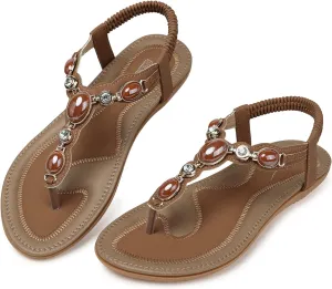 Dressy: Summer Comfortable Dress vaccinate resourcefulness discord hydropower cloudlike Thong Flats Sandal SHIBEVER Flat Sandals for Women 
