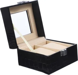 Fabric Scratch-resistant Anti-fall Perfect for Jewelry Outdoor Use aggression earnestness Single Watch Storage Case Modern Pu Leather Watch Display Box Flocked 