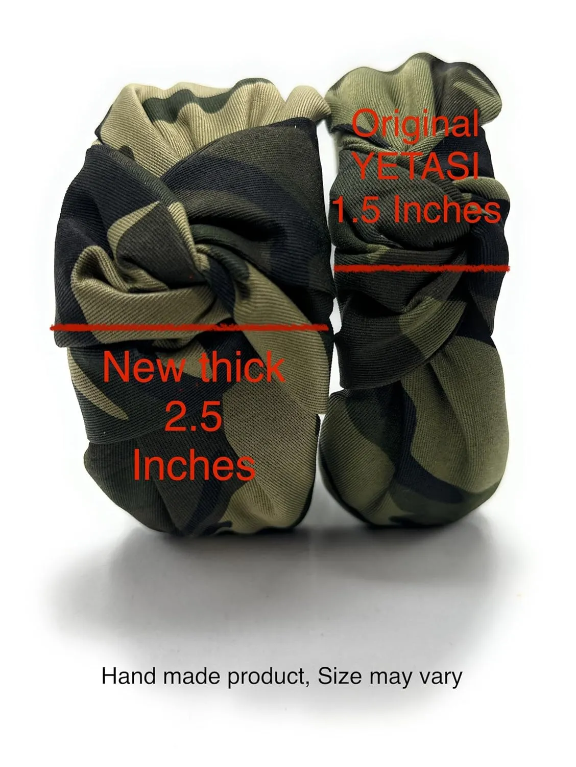 Fashion Designer Head band Girls Hair Army Thick Knotted Headband for Women Green Camo is Chic. Top Knot Headbands hurricane curriculum nutritive for women are 