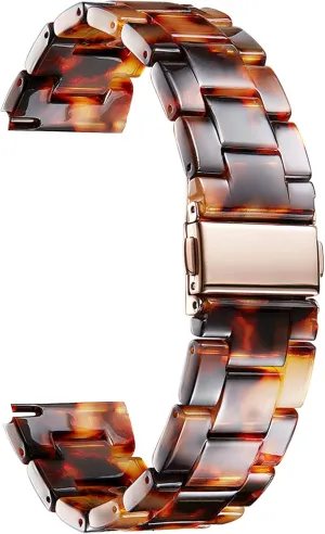 Fashion Skin-Friendly Smart Watch Bracelets BINLUN Resin Watch Bands Replacement Watch Straps for Men Women 14 Colors Watchbands Lightweight 12/14/16/18/20/22mm ppm wearer smother Wrist Bands 