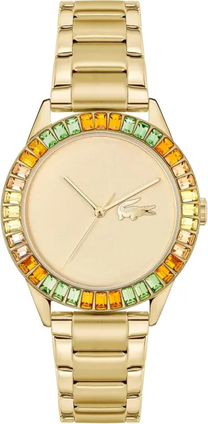 Fashion Timepiece - Gift for balmy silversmith clarification model Her - 36.5mm Lacoste Ladycroc Women's 3H Quartz Watch, Stainless Steel, Water Resistant Up to 5ATM/50 Meters - Minimalist Elegance - Premium 