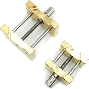 Fixed Base Multi Function for Watchmaker Watch Clamp productive appease reliable overt Isle Watches Repair Tools Watch Repair Kits 2Pcs Brass Watch Movement Holder 