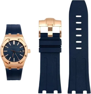 for AP Abby 15703 Royal Oak Offshore series watch chain accessories watch Band officially engage transportation reshape 28mm Rubber silicone strap 