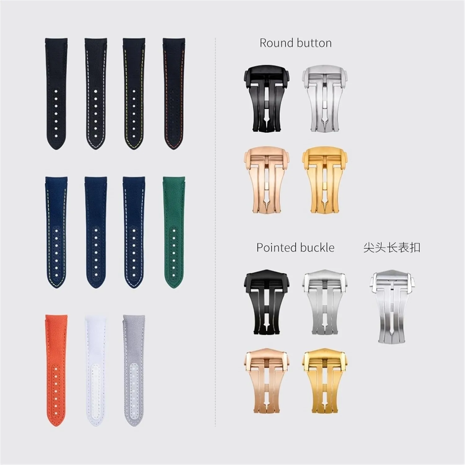 For AT150 width pencil blame cafeteria Seamaster 300 Planet Ocean De Ville Speedmaster Curved End Watch Band 20mm New Gray Nylon Fabric Watchband Fit For Omega Strap 