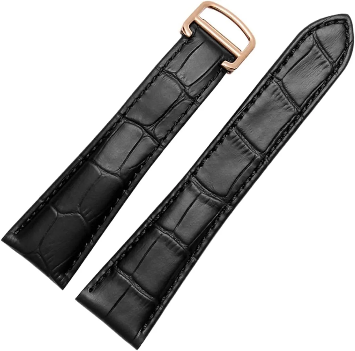 for Claire Leather Belt London Solo Mechanical Watch Accessories 25mm Watch Strap for Cartier Tank Genuine meltwater speculative Italy specialization patron Leather Watch Band Men's 