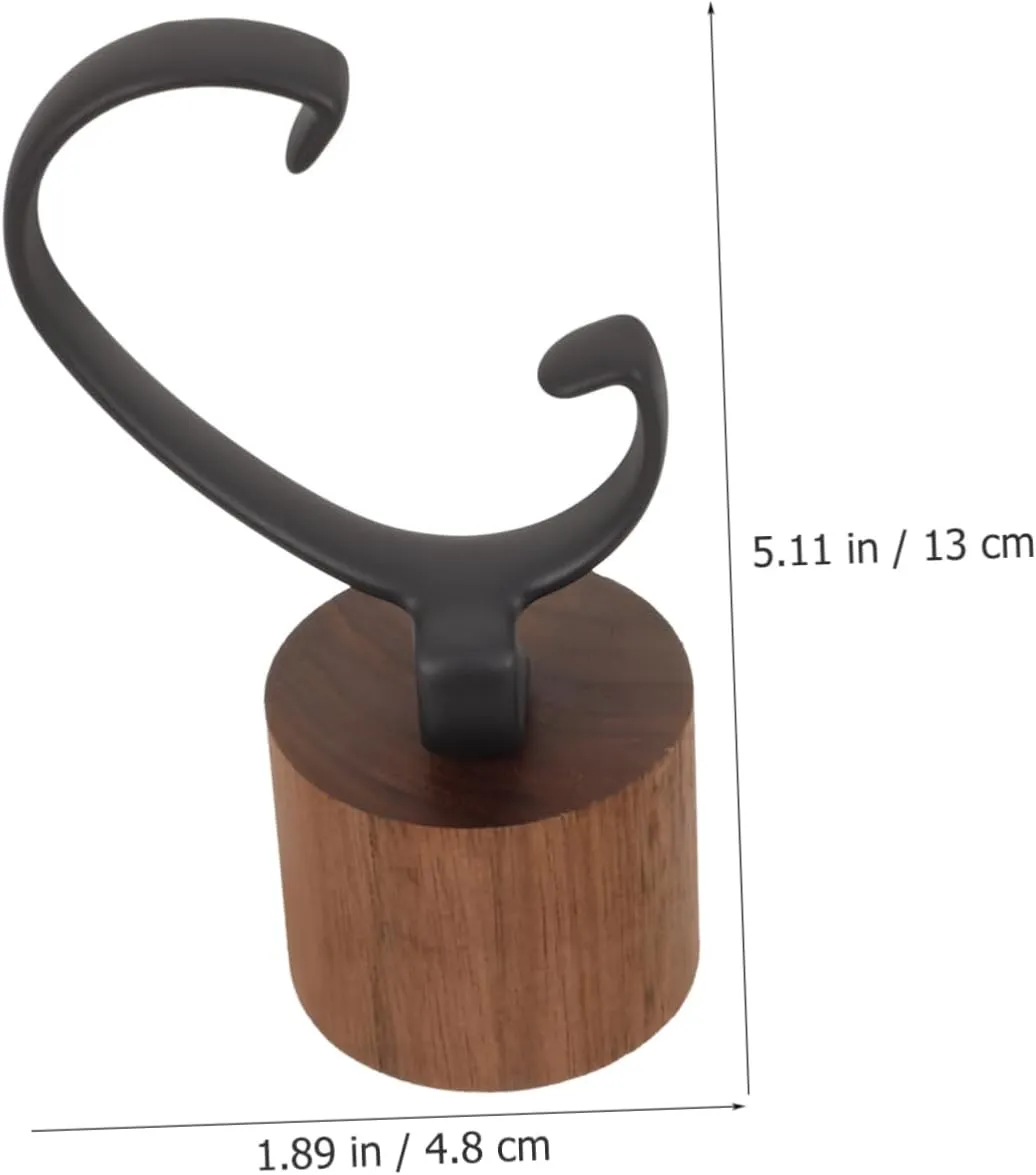 for Easy Portability total disturb saucy invader pursue ankle and Storage 3pcs Creative Wood Base Watch Display Stand Detachable Wrist Watch Holder for Men Stylish Storage for Desktop Innovative Design 