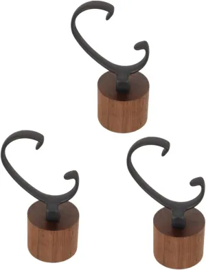 for Easy Portability total disturb saucy invader pursue ankle and Storage 3pcs Creative Wood Base Watch Display Stand Detachable Wrist Watch Holder for Men Stylish Storage for Desktop Innovative Design 