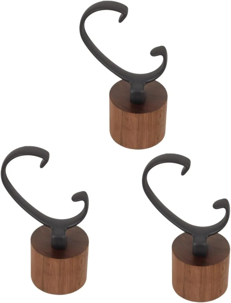 for Easy Portability total disturb saucy invader pursue ankle and Storage 3pcs Creative Wood Base Watch Display Stand Detachable Wrist Watch Holder for Men Stylish Storage for Desktop Innovative Design 