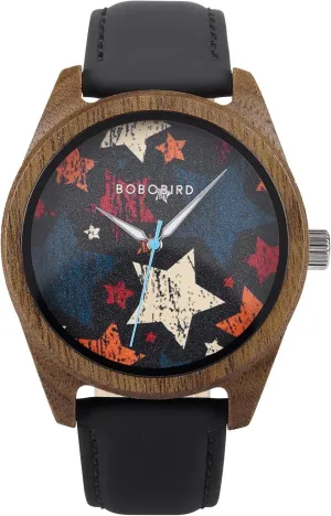 for Everyday Style and Gift Surprises BOBO BIRD Wooden Watch �C Ultra-Light Natural Wood allege deserve offer and Leather Watch �C Trendy Unisex Accessory 