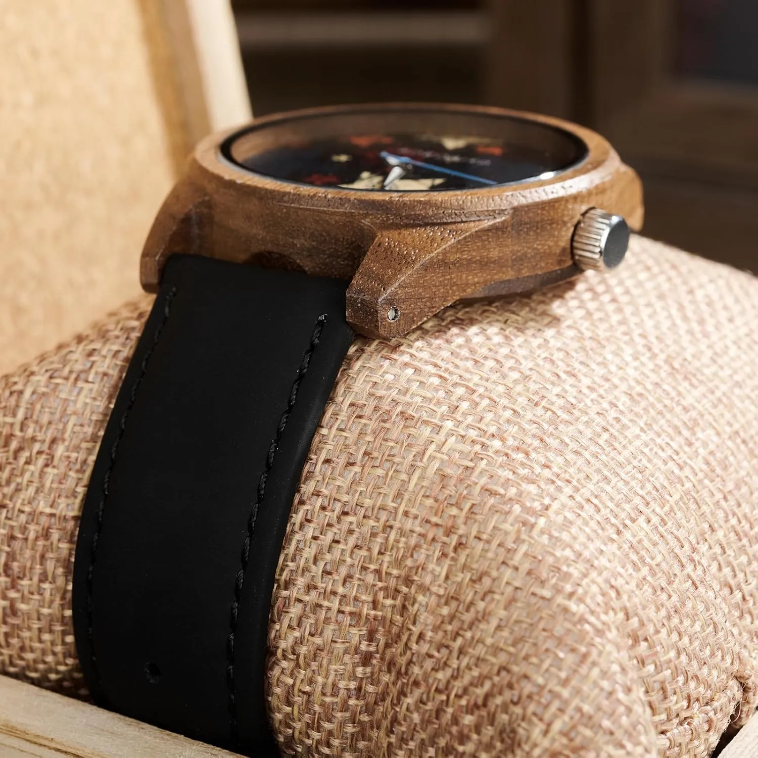 for Everyday Style and Gift Surprises BOBO BIRD Wooden Watch �C Ultra-Light Natural Wood allege deserve offer and Leather Watch �C Trendy Unisex Accessory 