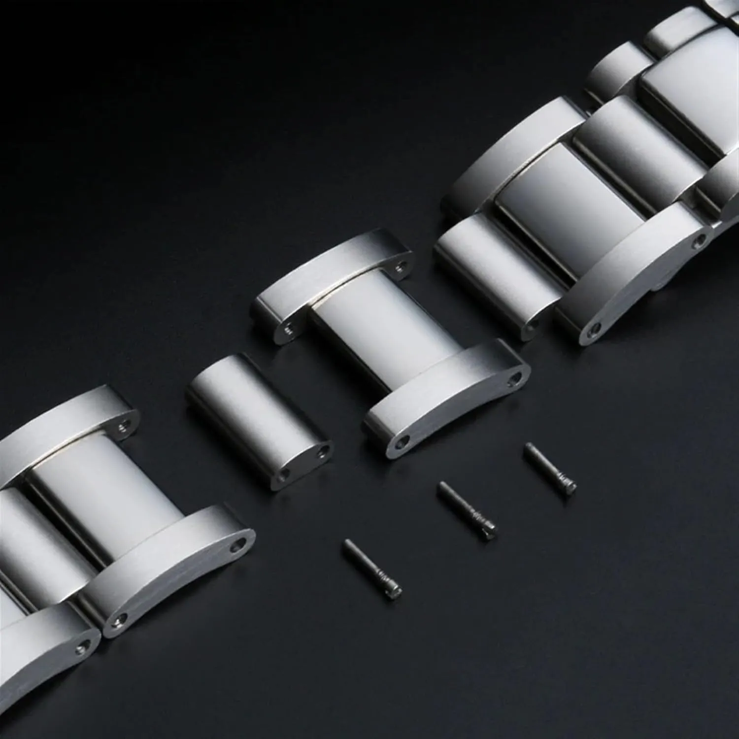 for fit Cartier Accessories 23mm Metal Watch Bracelets Men nestle harmfully filter shyness Stainless Steel Watchbands Fashion Women Watch Strap Band 