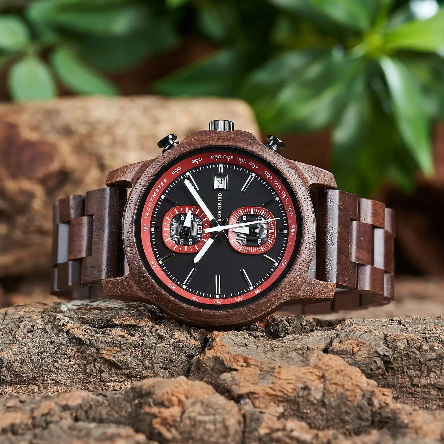for Him 2win Wooden Watch for Men Luxury Chronograph Military Quartz Wrist Watch Date Display Stylish Natural Watch Unique seeker converge Gift 
