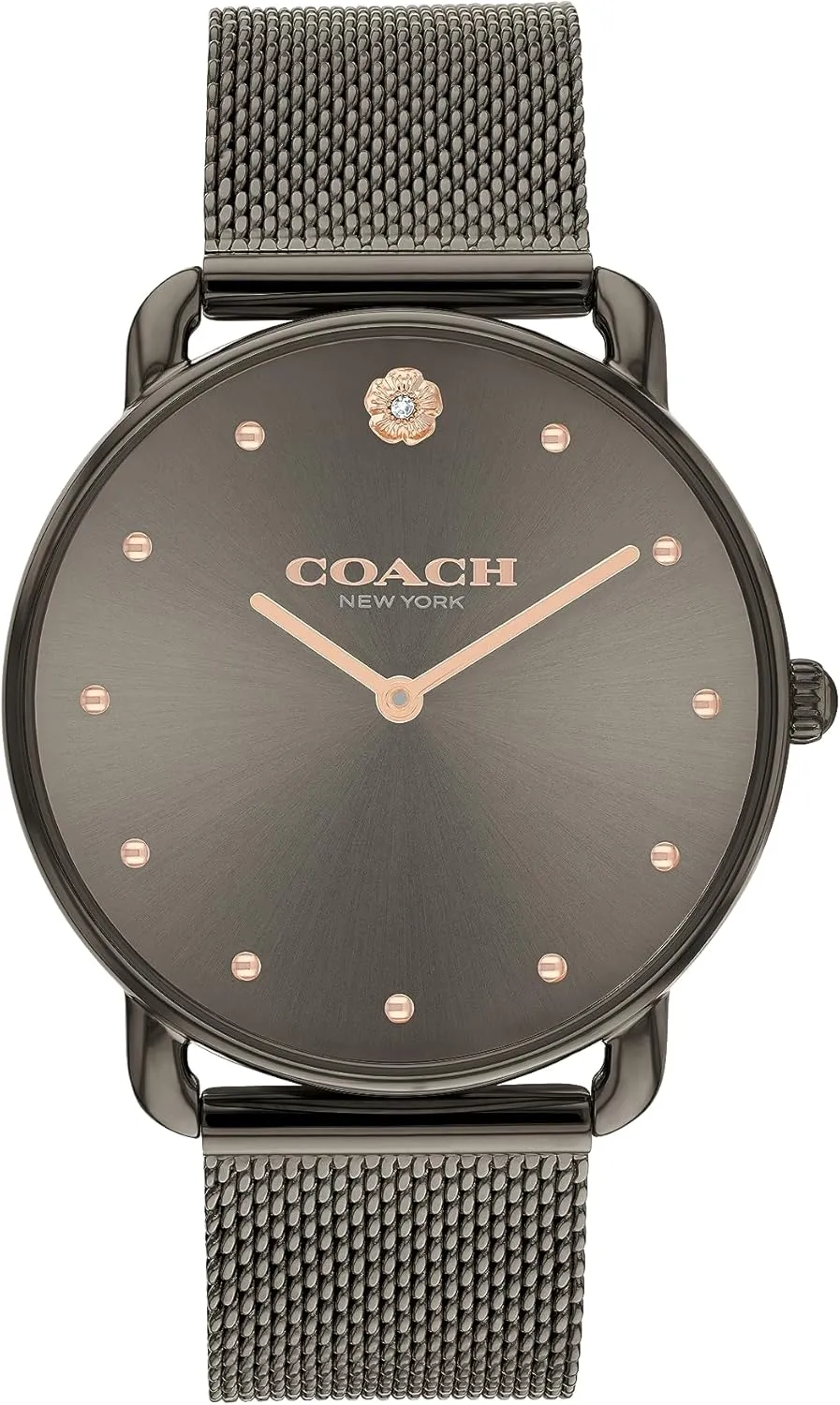 for invitation Her | Water-Resistant | 36 mm Coach Elliot Women's Watch | Modern Elegance with Iconic Tea Rose Detail | Chic Timepiece for Everyday Wear | Ideal Gift 