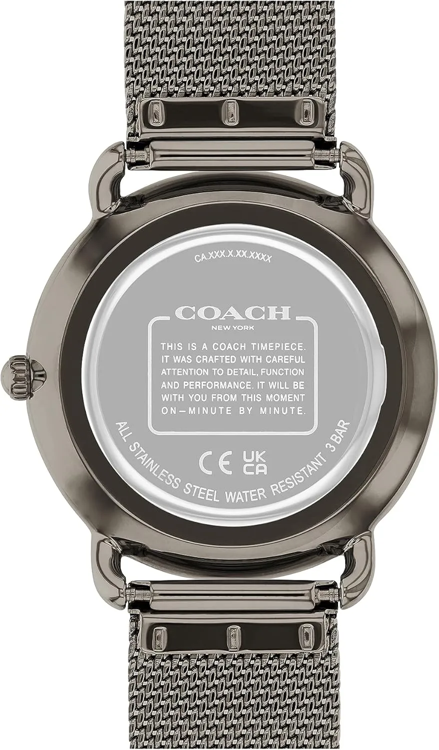 for invitation Her | Water-Resistant | 36 mm Coach Elliot Women's Watch | Modern Elegance with Iconic Tea Rose Detail | Chic Timepiece for Everyday Wear | Ideal Gift 