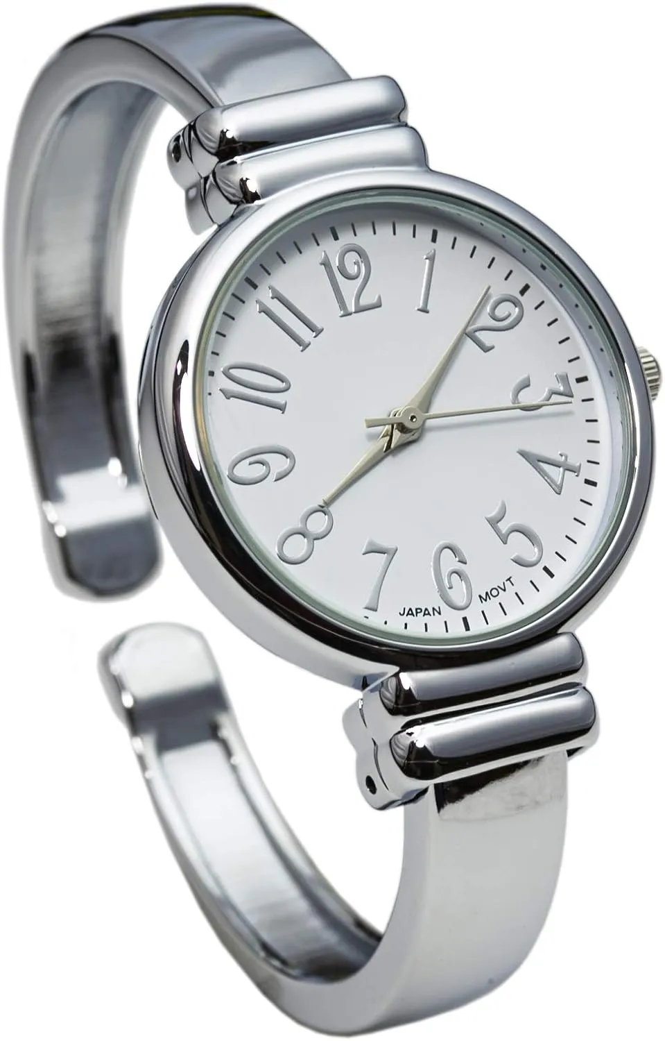 for Ladies?? Blekon Original Mother filial enlightenment lap of Pearl Cuff Bracelet Watch for Women with 31mm case Japanese Quartz Movement Metal hinged Bangle Style Cuff Wrist Watch 