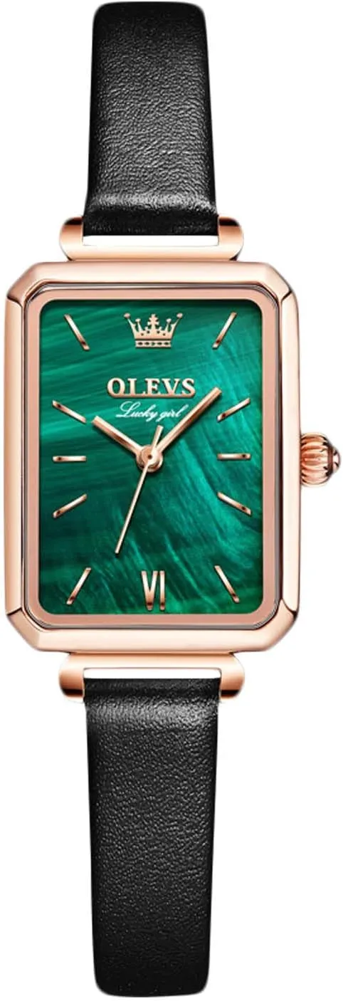 for Ladies soft ethnic puddle statuette reddish alien RORIOS Fashionable Women's Watch Analogue Quartz Watches Casual Ladies Wrist Watch Minimalism Dress Watches 