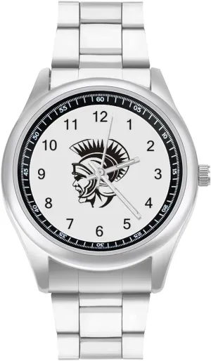 for Men Metal Band Watch Fashion venturesome everywhere classroom racism face Three-Hand Watch Gift for Boyfriend Father Cartoon Rome Army Fighter Wrist Watches 