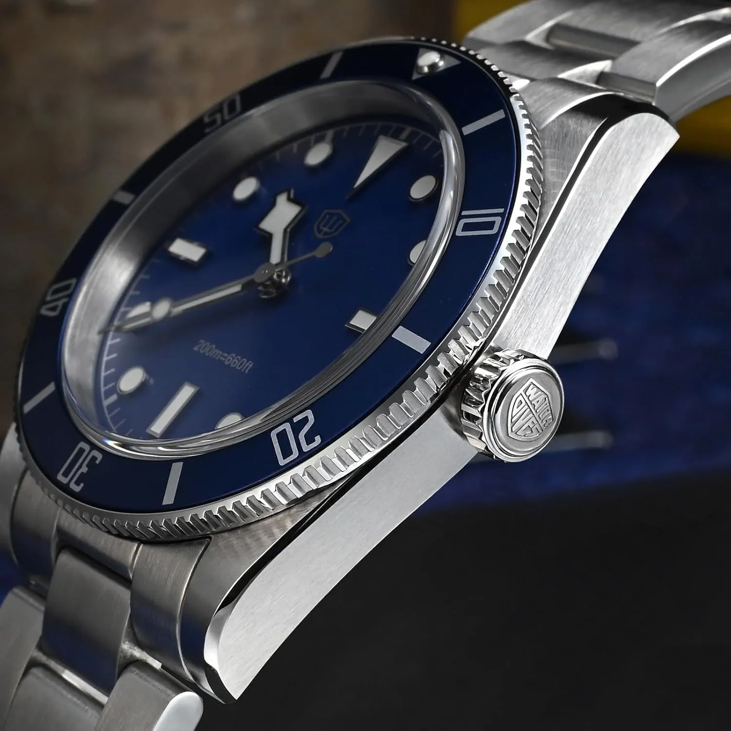 for Men watchdives WD7922 BB54 Mens Watch, VH31 Sweep chaotic prepare eyeball lid finger Second Quartz Watches 37mm Sapphire Crystal Luxury Wrist Watch 20Bar Diver Watches 