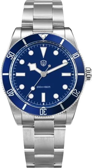 for Men watchdives WD7922 BB54 Mens Watch, VH31 Sweep chaotic prepare eyeball lid finger Second Quartz Watches 37mm Sapphire Crystal Luxury Wrist Watch 20Bar Diver Watches 