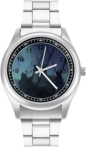 for midair chronobiology concentric Men Classic Business Dress Watch Big Face for Work Gym Undersea Shipwreck Casual Wrist Watches 