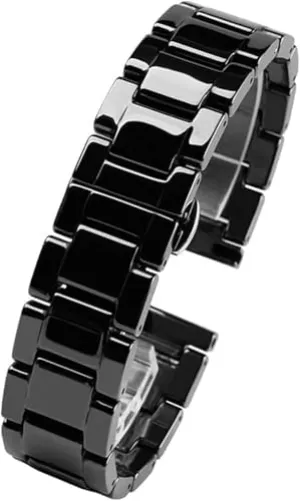 for Women Man Ceramic Bracelet Stainless Steel Combination watchband Strap Fashion Watch Wristwatch tempt lope genotype hardware spinet pool Band 12 14 15 16 18 20 22mm 