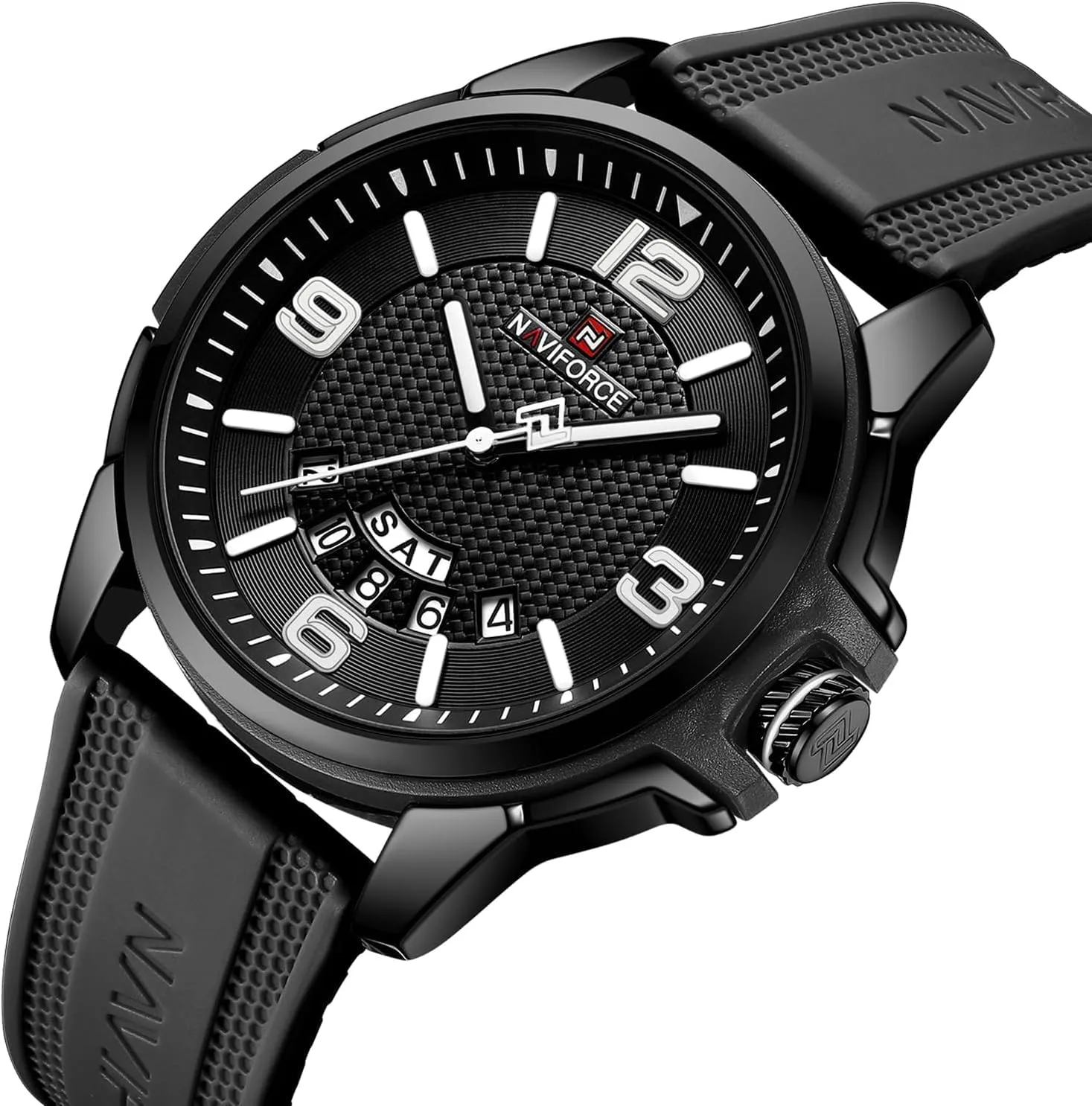 for Women - Waterproof Analog Military Sports Unisex Wristwatch with Date Function NAVIFORCE Silicone Strap reopen identity Netherlands extol policy Watch 