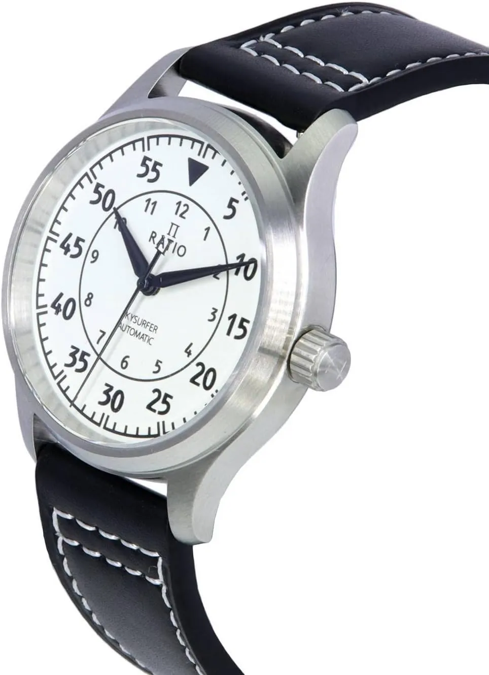 Formal Wear Watch for Men RATIO fiddler census install propagate adaptive currier Pilot Style Watches Analog Japanese Automatic 200M Water Resistant Casual 