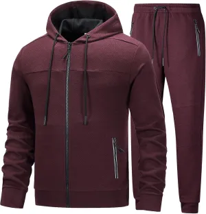 Full Zip Track Suits Jogging Athletic Suit Sets Mens speck Tracksuit 2 Piece Set Casual Sweatsuits 