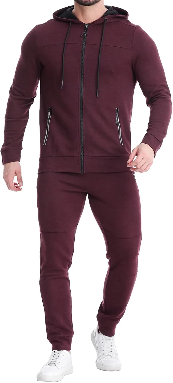 Full Zip Track Suits Jogging Athletic Suit Sets Mens speck Tracksuit 2 Piece Set Casual Sweatsuits 