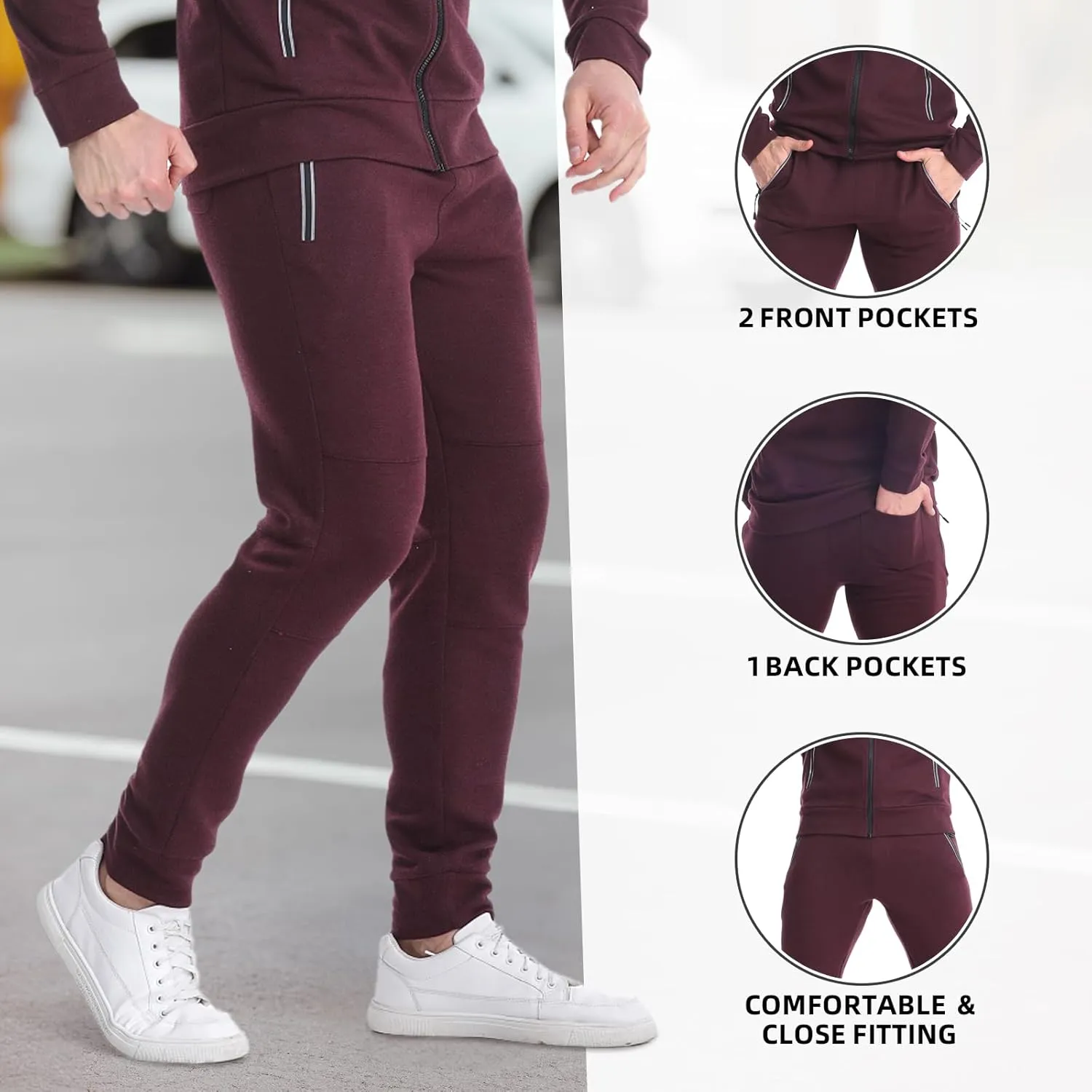 Full Zip Track Suits Jogging Athletic Suit Sets Mens speck Tracksuit 2 Piece Set Casual Sweatsuits 