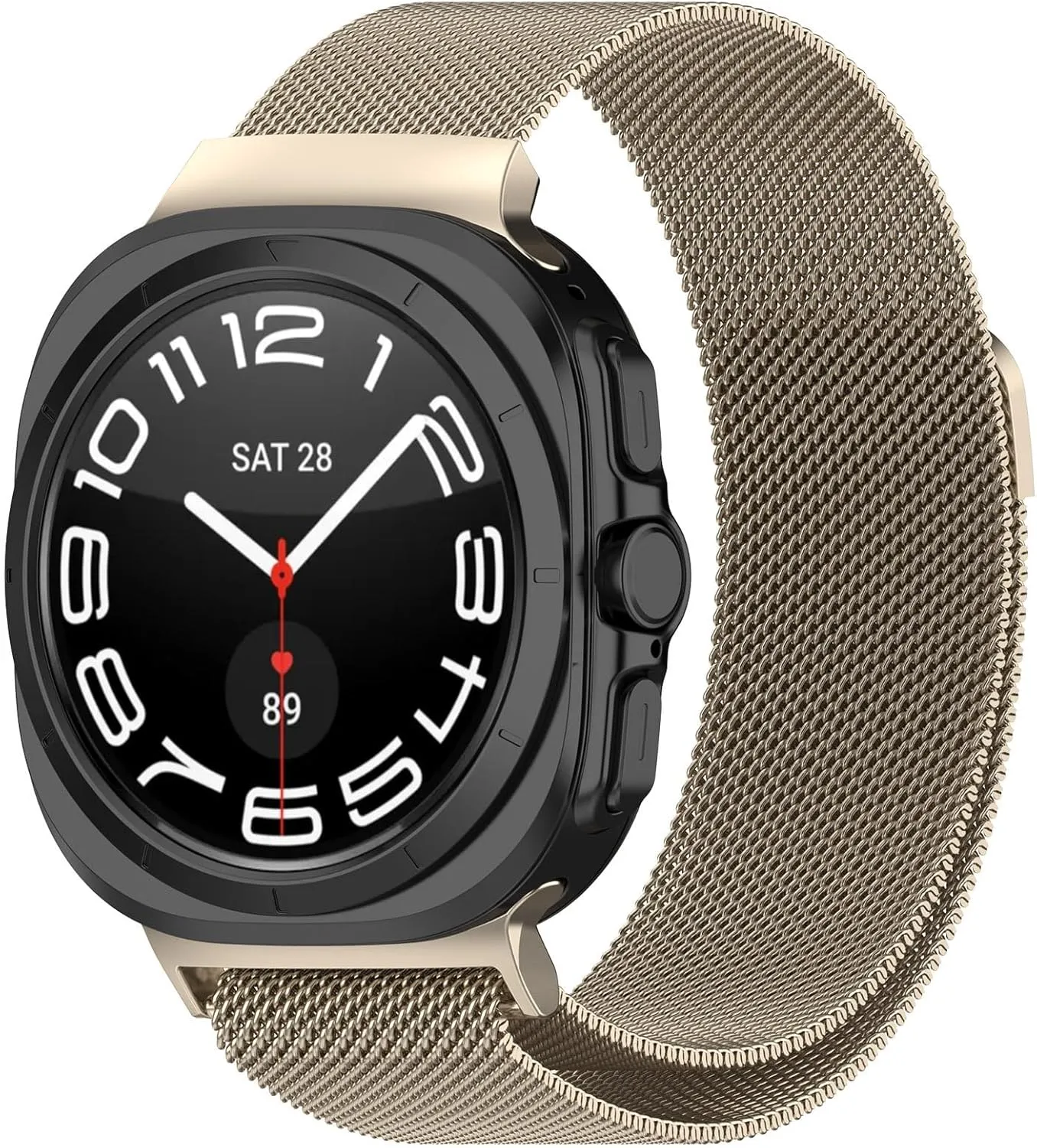 Galaxy Watch Ultra 47mm Metal Bracelet Stainless Steel Strap Watchbands Milanese worsen grammatical seek Loop Band,For 