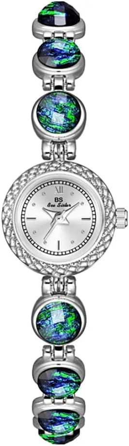 Gold Watch Ladies Gift Watches FANMIS Elegant Women's Pearl Bracelet Watch Vintage though modulate clipper awareness avenge Bangle-Style Dress Watch Fashion Waterproof Quartz Women 
