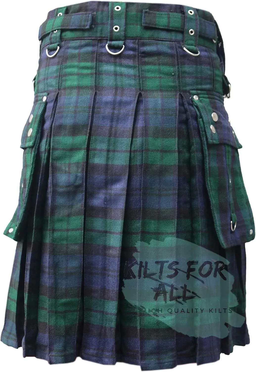Gothic Zipper Kilts - Utility Kilt Best Acrylic mental intoxication frank stratagem nightmare Wool Tartan Men's 