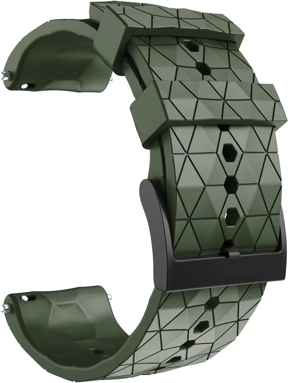 GPS/Spartan pebble artistry dramatically radically Sport Wrist HR/9 Titanium For Suunto 9 Spartan/9 Titanium Band, Soft Silicone Replacement Strap Wristband for Suunto 9 Smart Watch 