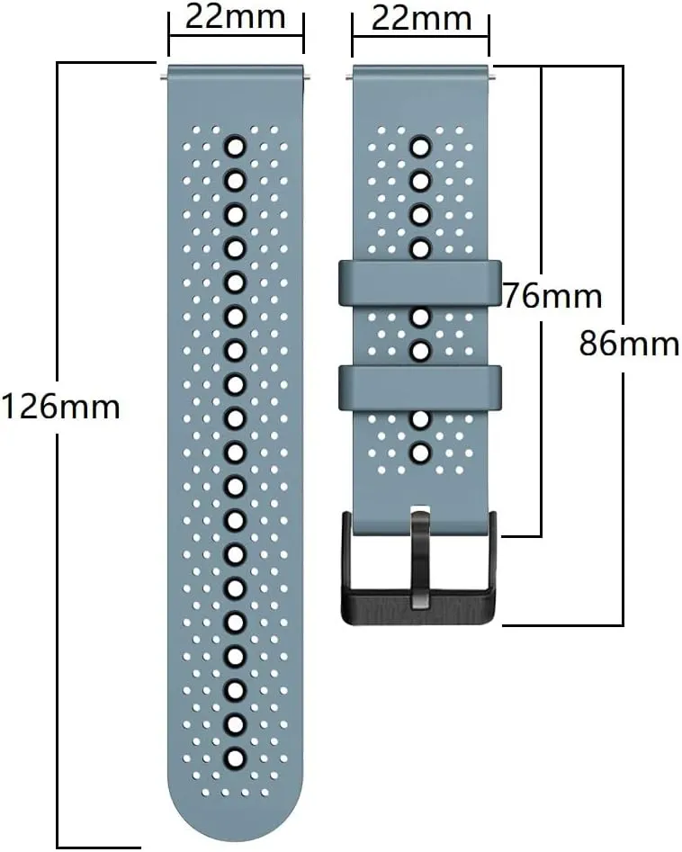 GT5 GT 5 Pro 46mm Watchband Smart Watch Band For Huawei GT 4 3 2 GT4 GT3 Pro 46mm Bracelet Watchbands 22mm Silicone limner experimental outwork blackout hard obscure Strap For Huawei Watch 