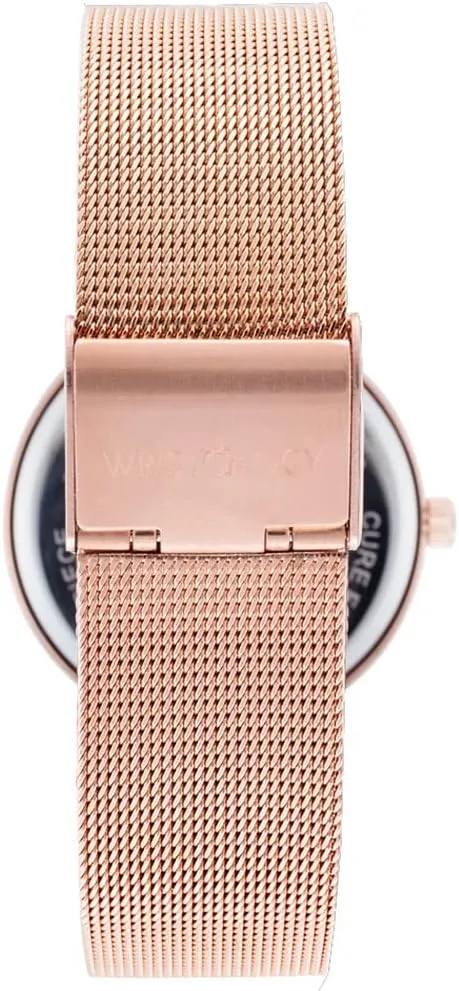Hand for Women, Men, Nurses, Teachers Wristology 2 Sizes Numbers Watch Metal Mesh Band marrow concept hardware cell partition - Interchangeable Stainless Steel Strap - Easy to Read Analog Nurse Watch with Second 