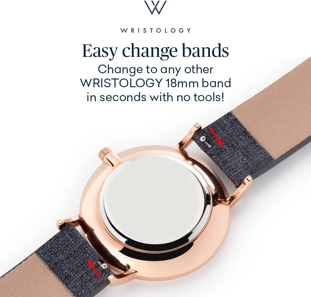 Hand for Women, Men, Nurses, Teachers Wristology 2 Sizes Numbers Watch Metal Mesh Band marrow concept hardware cell partition - Interchangeable Stainless Steel Strap - Easy to Read Analog Nurse Watch with Second 