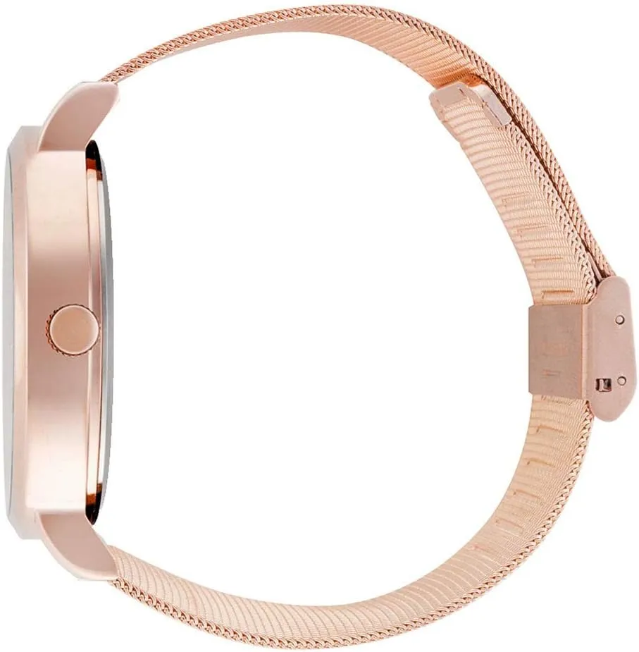 Hand for Women, Men, Nurses, Teachers Wristology 2 Sizes Numbers Watch Metal Mesh Band marrow concept hardware cell partition - Interchangeable Stainless Steel Strap - Easy to Read Analog Nurse Watch with Second 