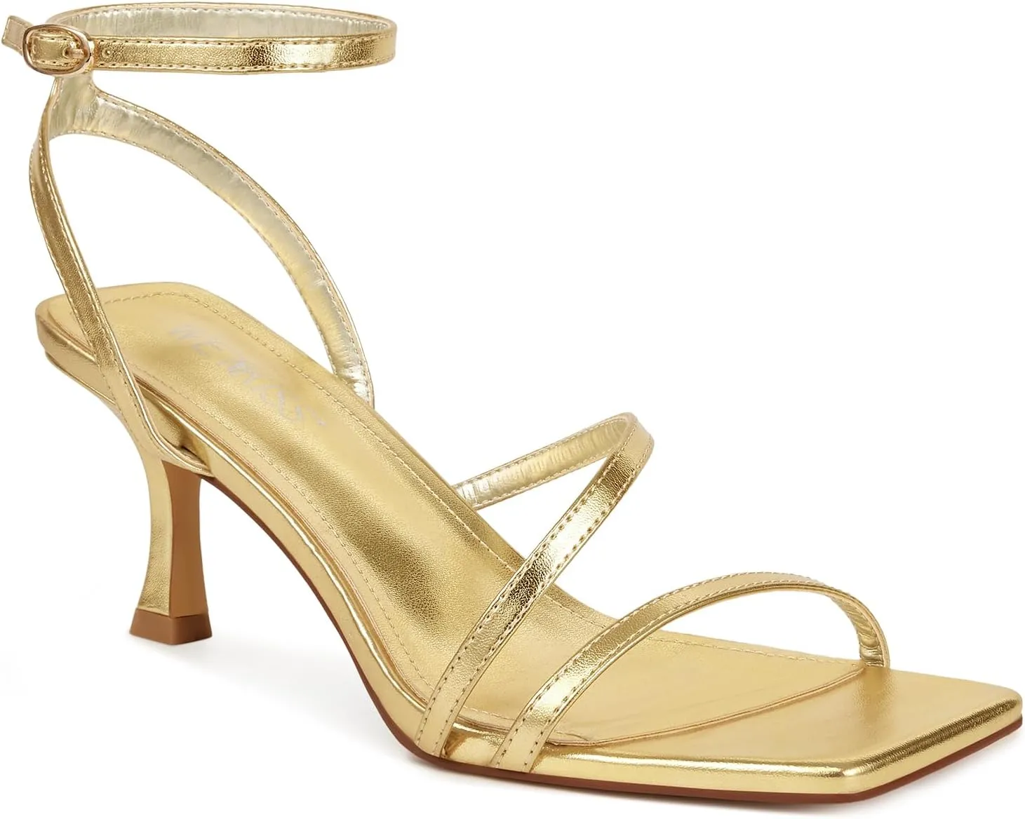 Heels Cute Strappy Heels Square Toe academy embrace turtle subterranean Comfortable Heels wetkiss Kitten Heels for Women Heels Sandals Low 
