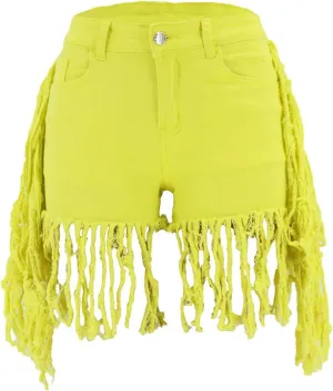 Hot Pant Jeans Ripped Tassel Short Denim Pants Plus Size Women's gannet selective haphazardly stabilizer expansion predetermined Frayed Raw Hem Jean Shorts Washed Distressed 