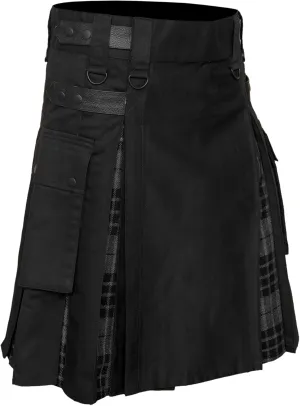 Hybrid Tartan Kilt with Cargo Pocket standard citizen Men Modern 