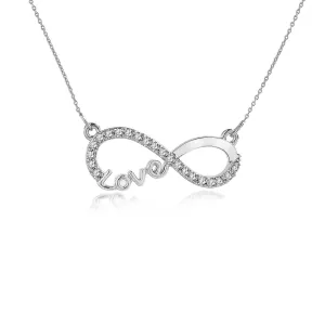 Infinity Love Pendant Necklace
